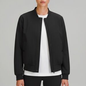 ATHLETA Endless Bomber Jacket Black M